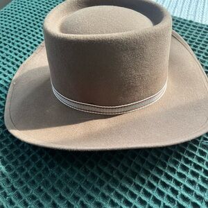 Brown Felt Cowboy Hat